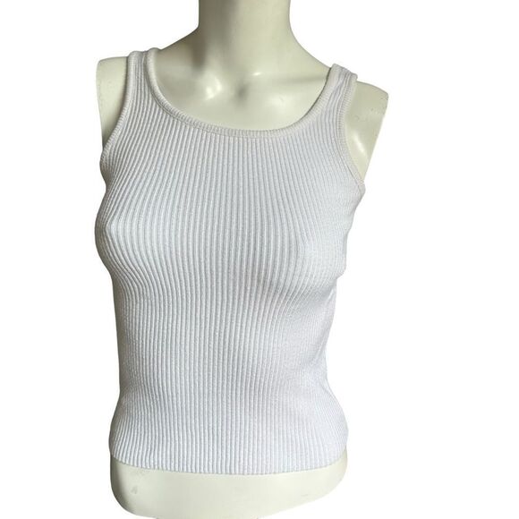 Vintage Knit Ribbed Tank Top - Picture 3 of 5